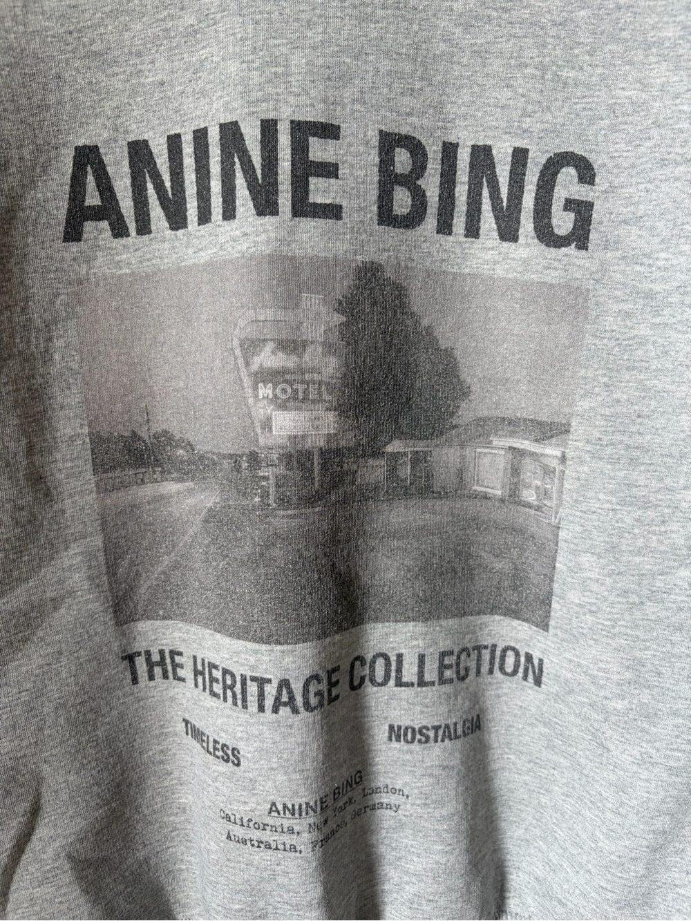 Anine Bing Kenny Sweatshirt Motel Small - Picture 7 of 12